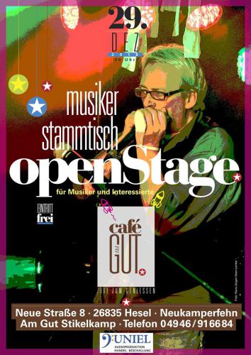 openStage No. 6 2018 Plakat